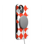 Red Checkerboard | High Contrast Design Case Phone Case Casetry 