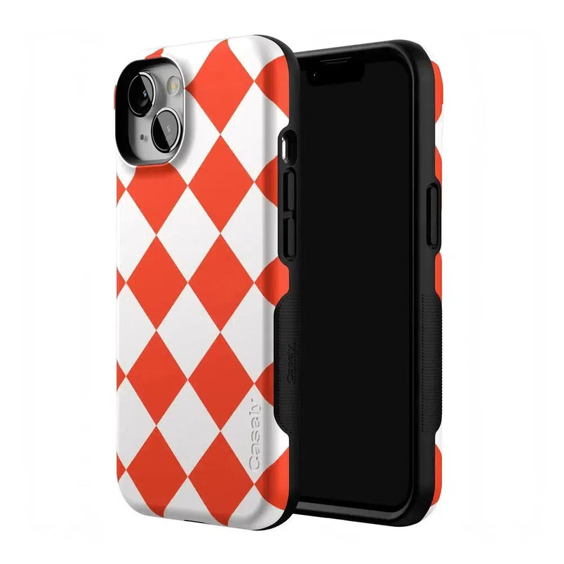 Red Checkerboard | High Contrast Design Case Phone Case Casetry 
