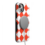 Red Checkerboard | High Contrast Design Case Phone Case Casetry 