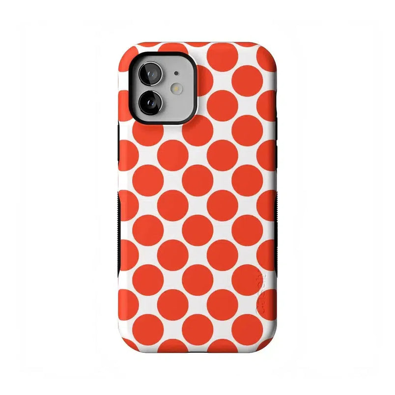 Red Dots | High Contrast Design Case Phone Case Casetry Bold Flex + MagSafe® iPhone 12 