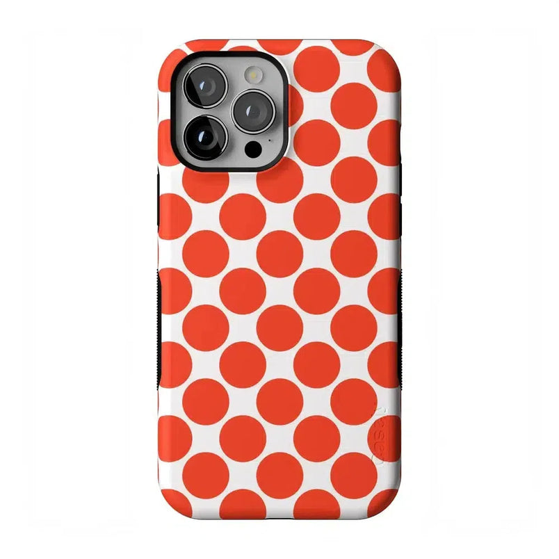 Red Dots | High Contrast Design Case Phone Case Casetry Bold Flex + MagSafe® iPhone 13 Pro Max 