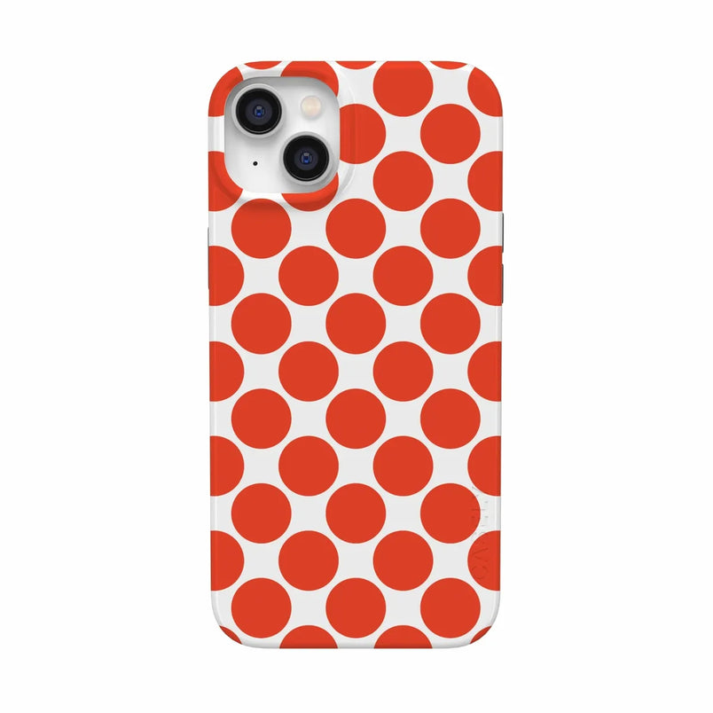 Red Dots | High Contrast Design Case Phone Case Casetry Classic + MagSafe® iPhone 14 Plus 