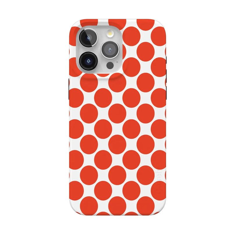 Red Dots | High Contrast Design Case Phone Case Casetry Classic + MagSafe® iPhone 15 Pro Max 