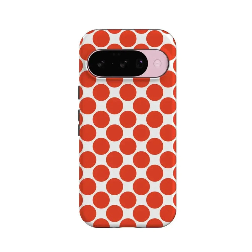 Red Dots | High Contrast Design Case Phone Case Casetry Essential + MagSafe® Google Pixel 10 