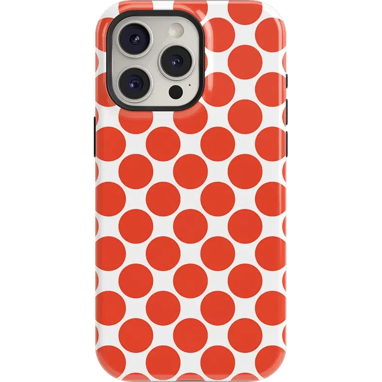 Red Dots | High Contrast Design Case Phone Case Casetry Essential + MagSafe® iPhone 15 Pro Max 