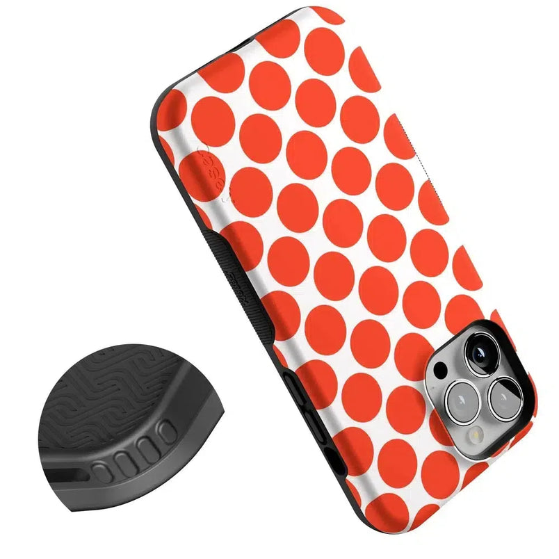 Red Dots | High Contrast Design Case Phone Case Casetry 