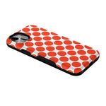 Red Dots | High Contrast Design Case Phone Case Casetry 