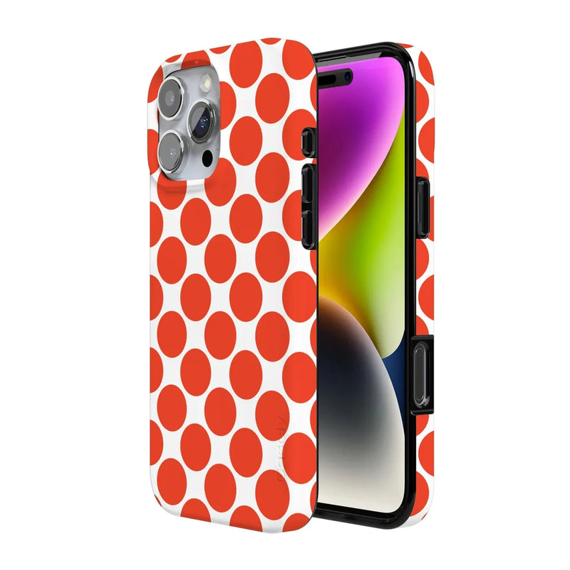 Red Dots | High Contrast Design Case Phone Case Casetry 