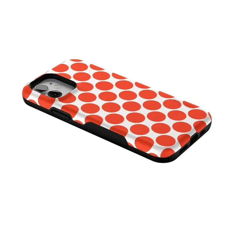 Red Dots | High Contrast Design Case Phone Case Casetry 