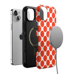 Red Dots | High Contrast Design Case Phone Case Casetry 