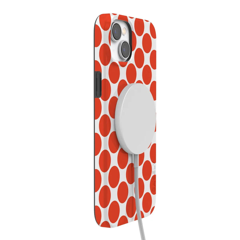 Red Dots | High Contrast Design Case Phone Case Casetry 