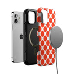 Red Dots | High Contrast Design Case Phone Case Casetry 