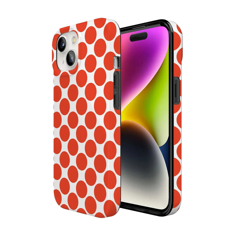 Red Dots | High Contrast Design Case Phone Case Casetry 
