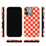 Red Dots | High Contrast Design Case Phone Case Casetry 