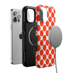 Red Dots | High Contrast Design Case Phone Case Casetry 
