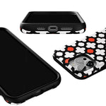 Red Lattice Tile | High Contrast Design Case Phone Case Casetry 