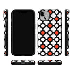 Red Lattice Tile | High Contrast Design Case Phone Case Casetry 