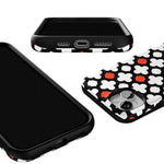 Red Lattice Tile | High Contrast Design Case Phone Case Casetry 