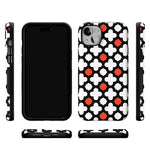 Red Lattice Tile | High Contrast Design Case Phone Case Casetry 
