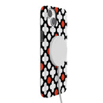 Red Lattice Tile | High Contrast Design Case Phone Case Casetry 
