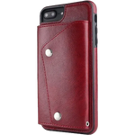 Red Vegan Leather | Wallet Case iPhone Case get.casely 
