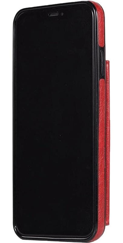 Red Vegan Leather | Wallet Case iPhone Case get.casely 