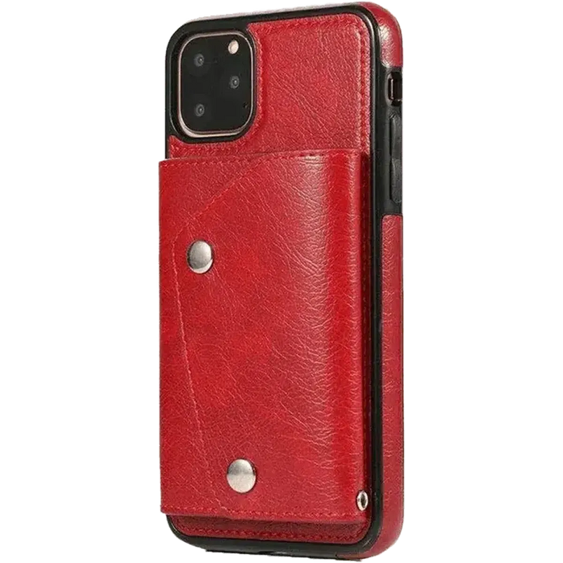Red Snap Wallet iPhone Case & Cover | Casely Red Snap Wallet iPhone Case & Cover | Casely