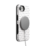 On the Dot | White Polka Dot Case