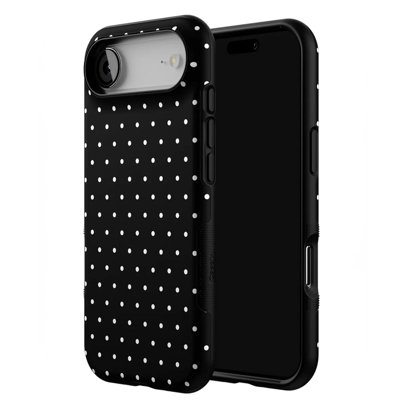 On the Dot | Black Polka Dot Case