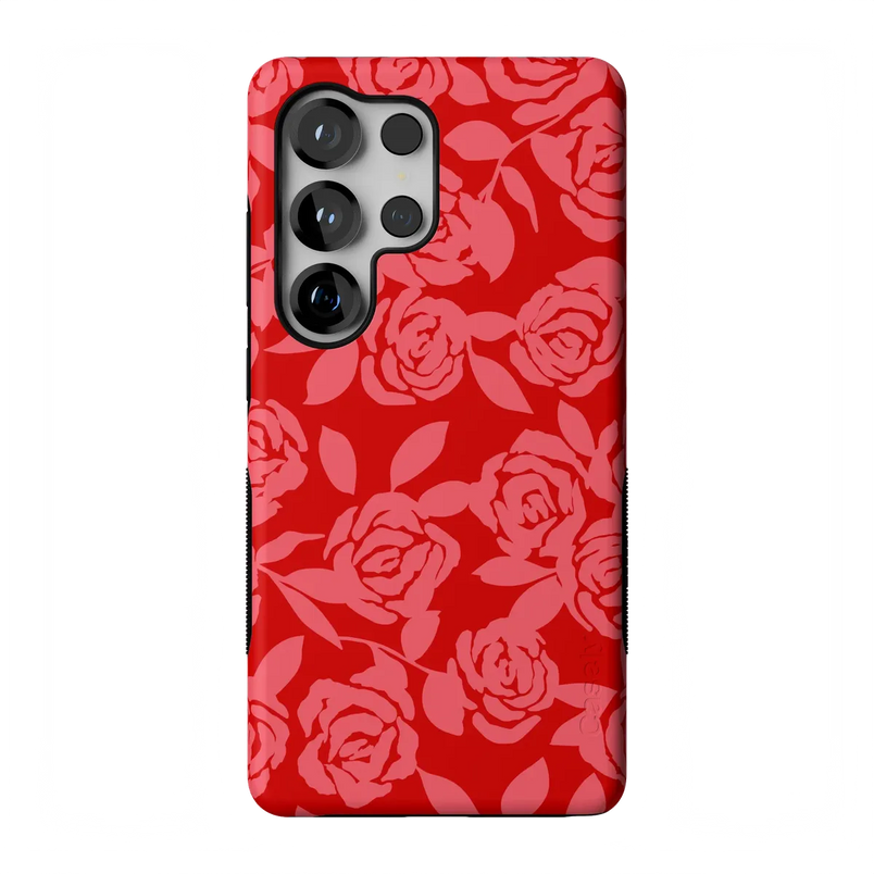 Final Rose | Red & Pink Floral Case