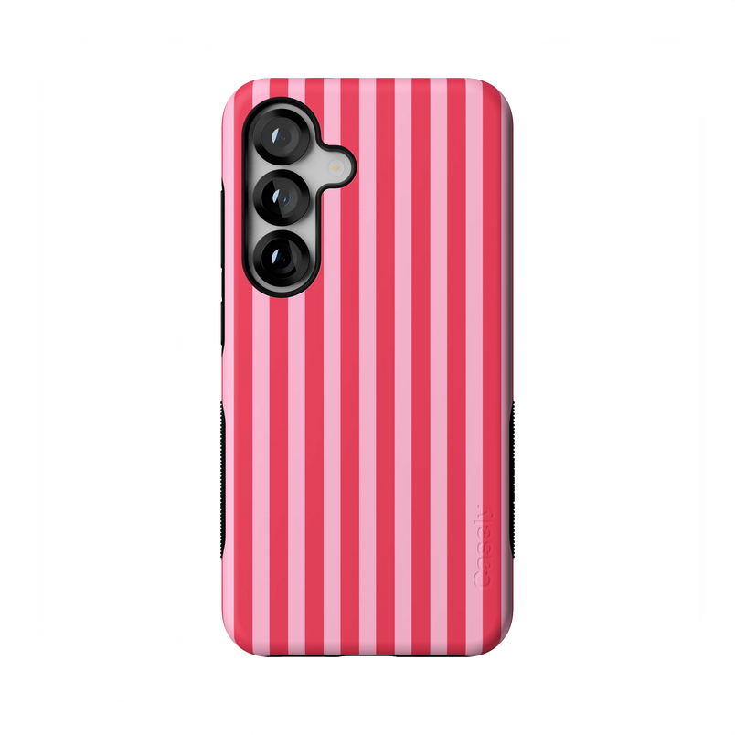 Perfect Stripes | Pink Stripes Case - Galaxy S25