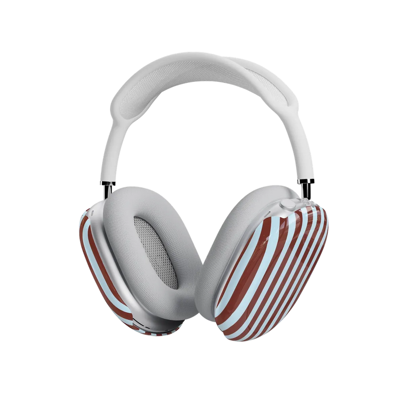 Sunday in Brooklyn | Blue Stripes AirPods Max Case