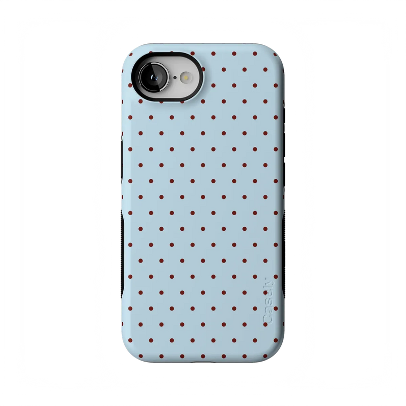 On the Dot | Blue Polka Dot Case