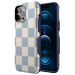 Fit Check | Light Blue Checkerboard Case
