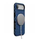 On the Dot | Navy Polka Dot Case