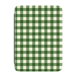 Checked Twice | Green Plaid Kindle Case | Casely