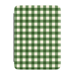 Checked Twice | Green Plaid Kindle Case | Casely