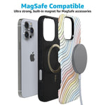 Ride The Wave | Pastel Rainbow Lined Case iPhone Case get.casely 