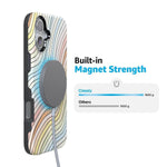 Ride The Wave | Pastel Rainbow Lined Case iPhone Case get.casely 