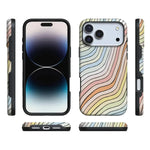 Ride The Wave | Pastel Rainbow Lined Case iPhone Case get.casely 