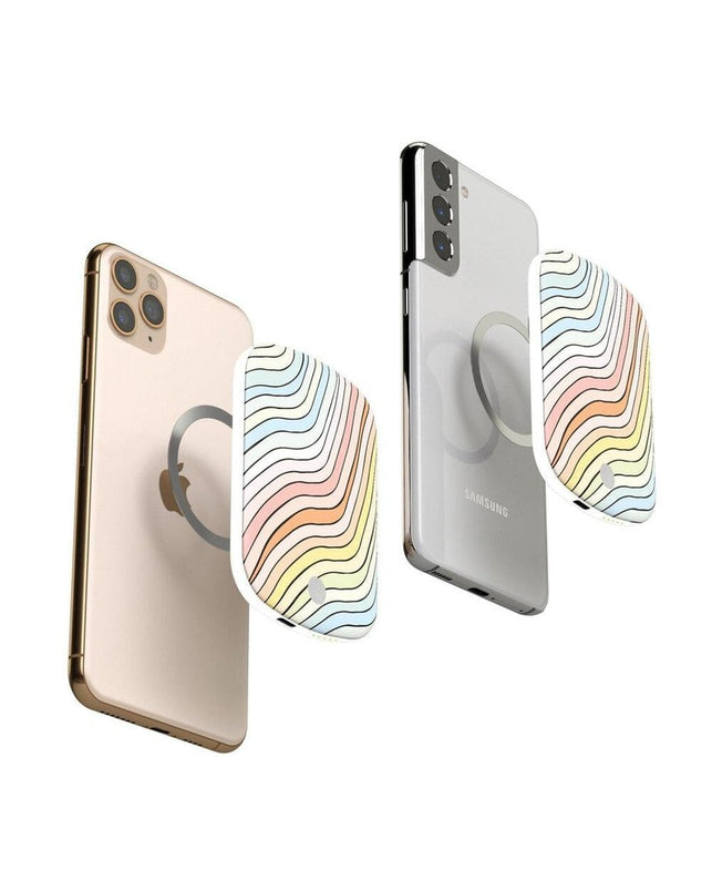 Ride The Wave | Pastel Rainbow Lined Power Pod Power Pod get.casely 