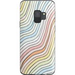 Ride The Wave | Pastel Rainbow Lined Samsung Case Samsung Case get.casely Classic Galaxy S9 