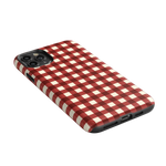 Checked Twice | Red Plaid Case