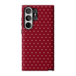On the Dot | Maroon Polka Dot Case