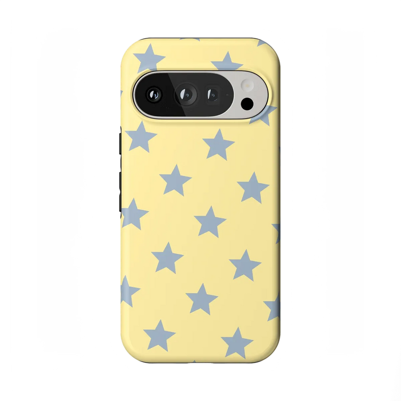 Shine Bright | Butter Yellow Stars Case - Google Pixel 10 Pro
