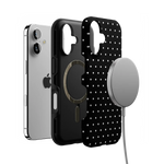 On the Dot | Black Polka Dot Case