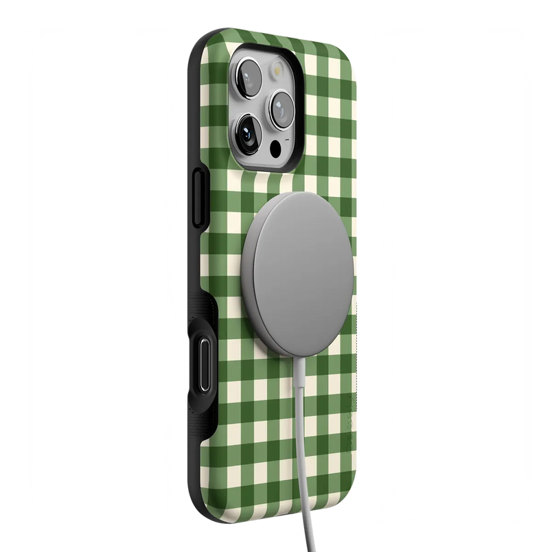 Checked Twice | Green Plaid Case