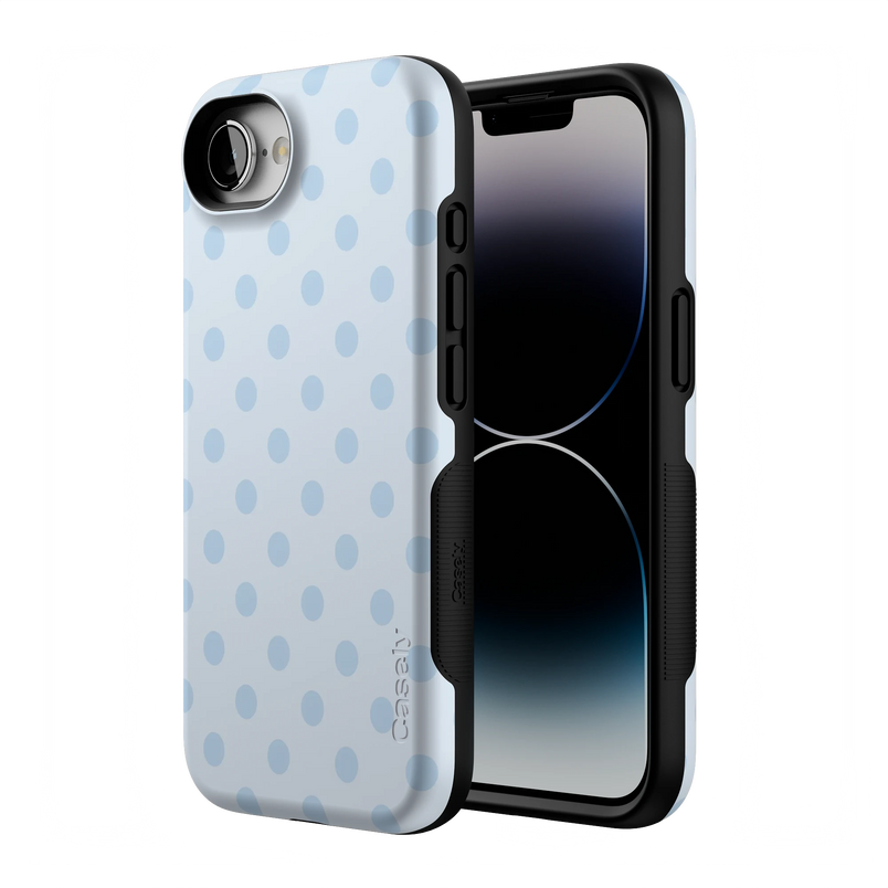 Spotted in SoHo | Light Blue Polka Dot Case