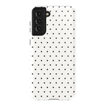 On the Dot | White Polka Dot Case