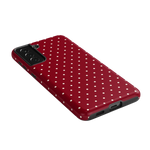 On the Dot | Maroon Polka Dot Case